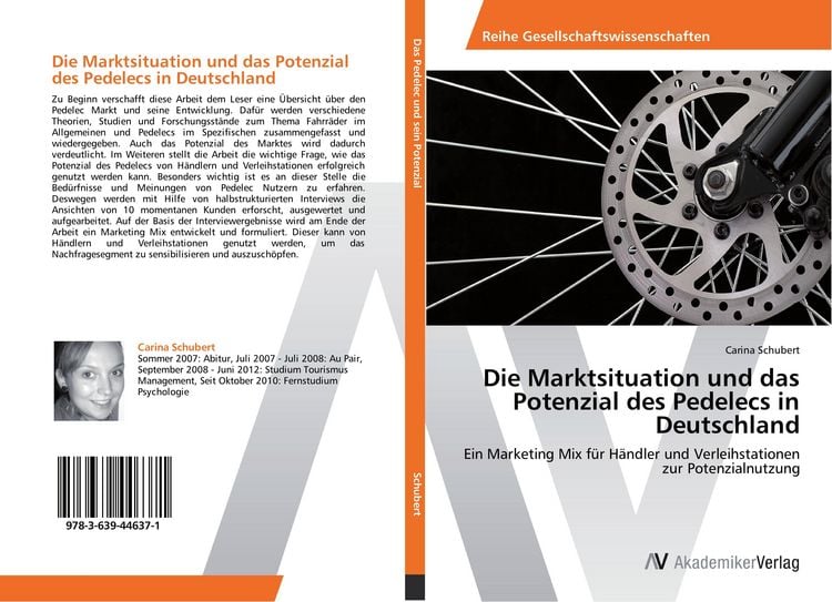 Produktbild: Die Marktsituation und das Potenzial des Pedelecs in Deutschland