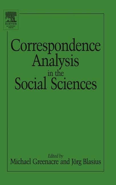 Produktbild: Correspondence Analysis in The