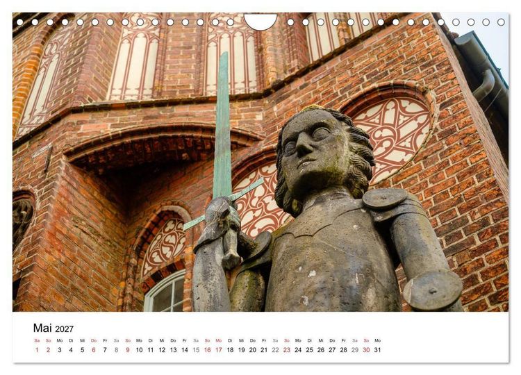 Produktbild: Ein Blick auf Brandenburg an der Havel (Wandkalender 2027 DIN A4 quer), CALVENDO Monatskalender