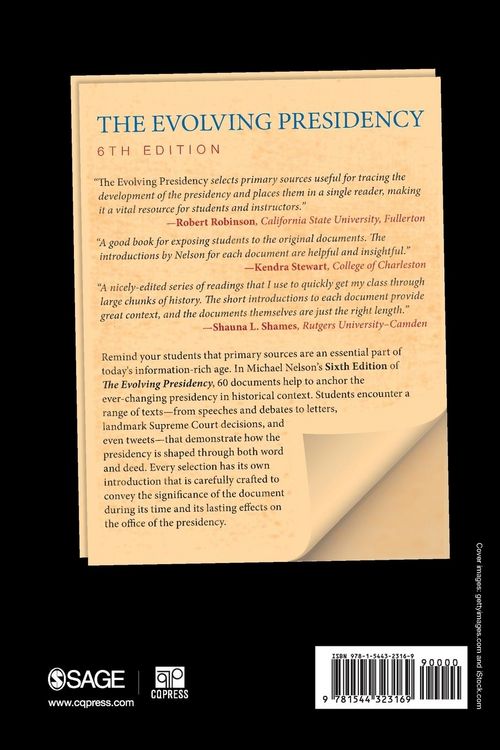 Produktbild: The Evolving Presidency