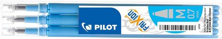 Bild vom Artikel PILOT Mine FriXion Ball hellblau, 3er Set vom Autor 