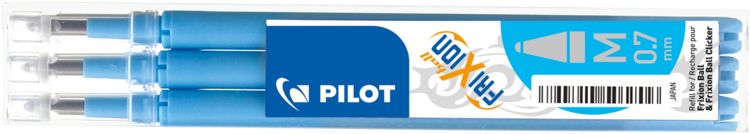 Produktbild: PILOT Mine FriXion Ball hellblau, 3er Set