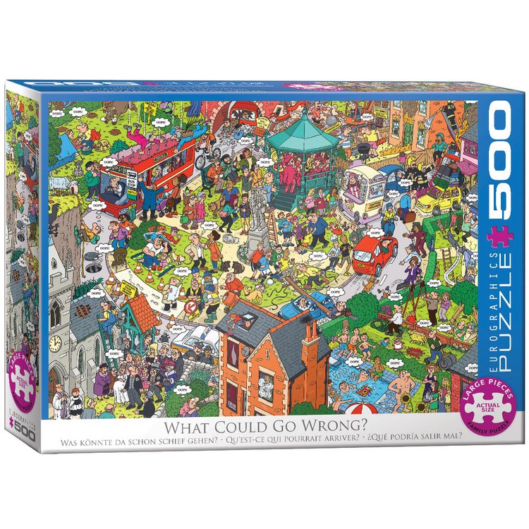 Produktbild: Family Puzzle 500 Teile - Oversize - Martin Berry: What could go wrong? By Martin