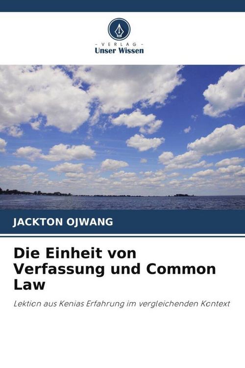 Produktbild: Die Einheit von Verfassung und Common Law