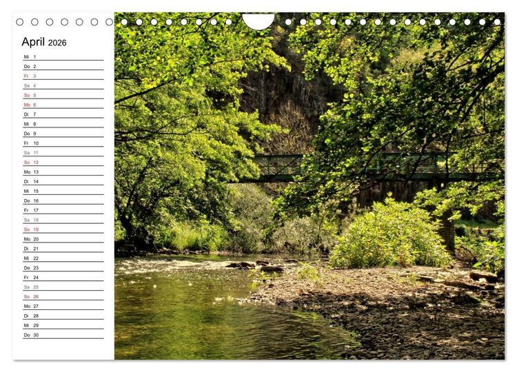 Produktbild: Die sch&ouml;nsten Landschaften in Deutschland - Das Ahrtal (Wandkalender 2026 DIN A4 quer), CALVENDO Monatskalender