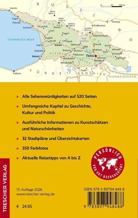 Produktbild: TRESCHER Reisef&uuml;hrer Georgien