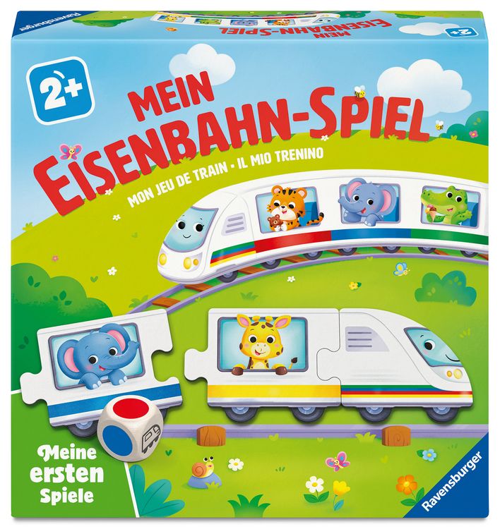 Produktbild: Mein Eisenbahn-Spiel - Kinderspiel ab 2 Jahre