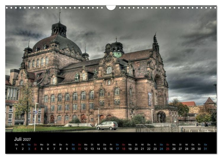 Produktbild: Meine Stadt N&uuml;rnberg 2027 (Wandkalender 2027 DIN A3 quer), CALVENDO Monatskalender
