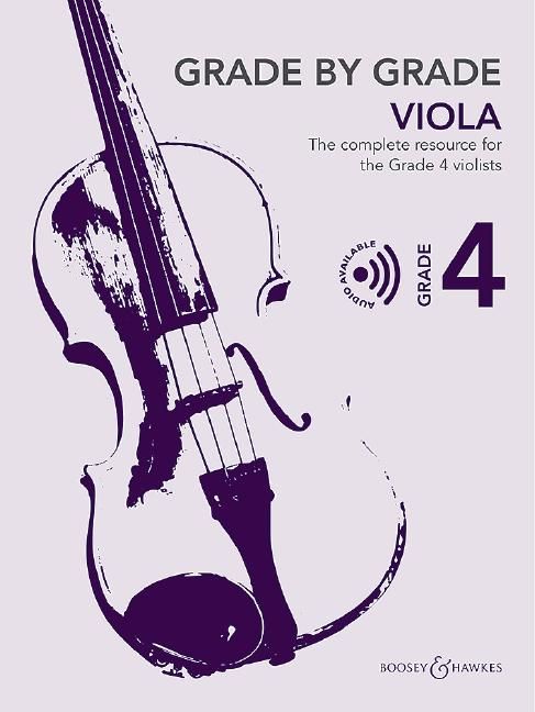 Produktbild: Grade by Grade - Viola Grade 4. Viola und Klavier.