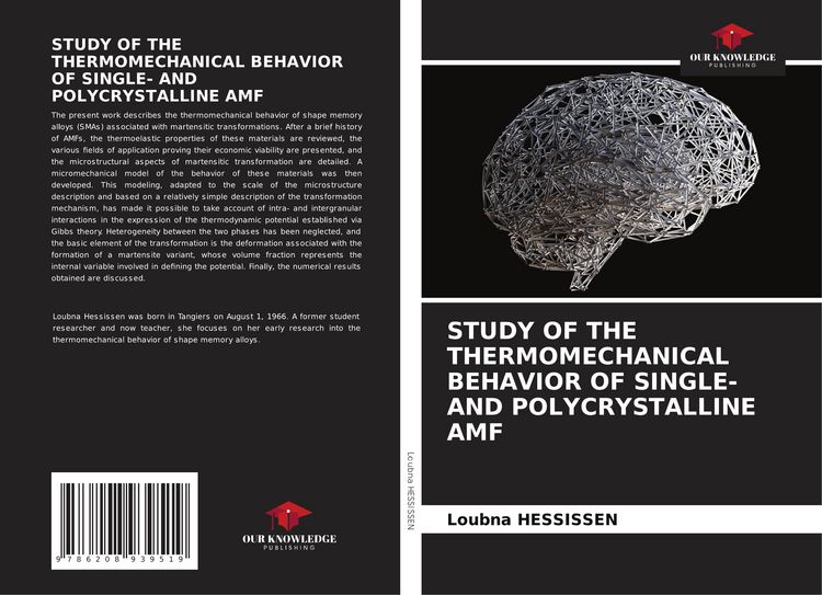Produktbild: Study Of The Thermomechanical Behavior Of Single- and Polycrystalline Amf
