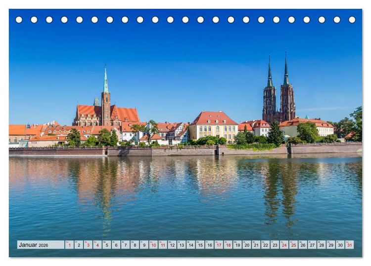 Produktbild: NIEDERSCHLESIEN Sommerliche Impressionen (Tischkalender 2026 DIN A5 quer), CALVENDO Monatskalender