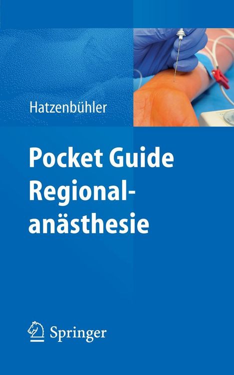 Produktbild: Pocket Guide Regionalan&auml;sthesie