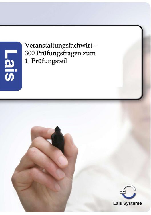 Produktbild: Veranstaltungsfachwirt - 300 Pr&uuml;fungsfragen zum 1. Pr&uuml;fungsteil
