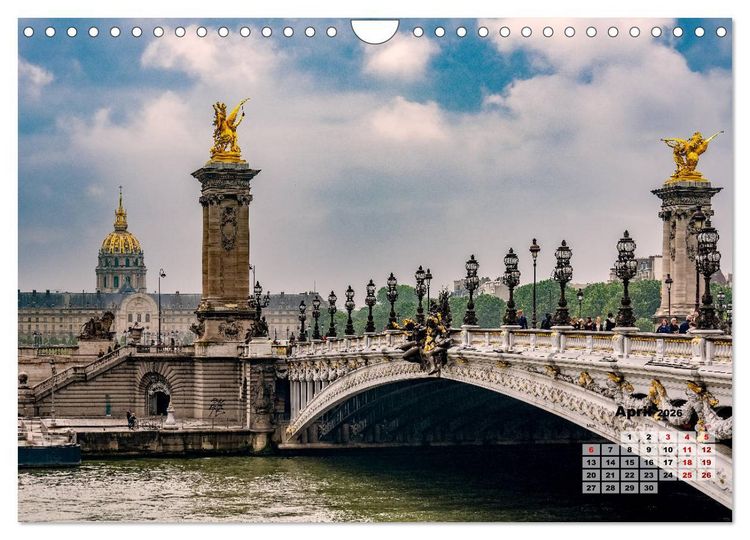 Produktbild: The Fascination of Bridges (Wall Calendar 2026 DIN A4 landscape), CALVENDO 12 Month Wall Calendar