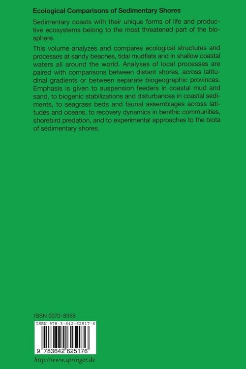Produktbild: Ecological Comparisons of Sedimentary Shores