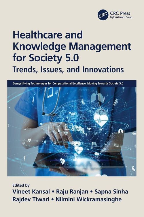 Produktbild: Healthcare and Knowledge Management for Society 5.0