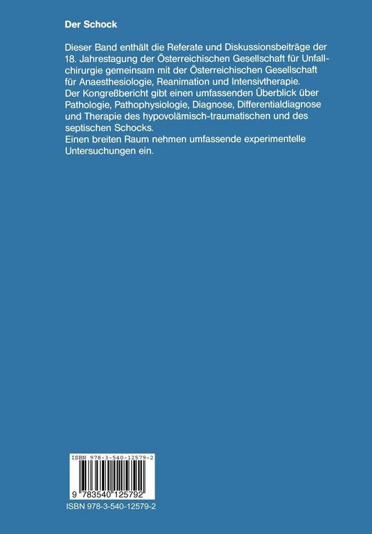 Produktbild: Der Schock