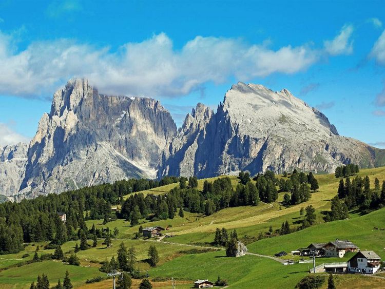 Produktbild: CALVENDO Puzzle Ein Motiv aus dem Kalender Urlaub auf der Seiser Alm | 1000 Teile Lege-Gr&ouml;&szlig;e 64x48cm Foto-Puzzle f&uuml;r gl&uuml;ckliche Stunden