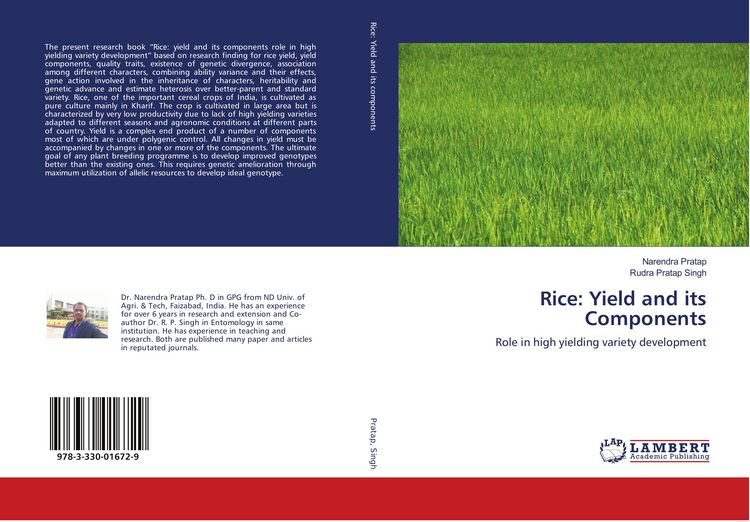 Produktbild: Rice: Yield and its Components