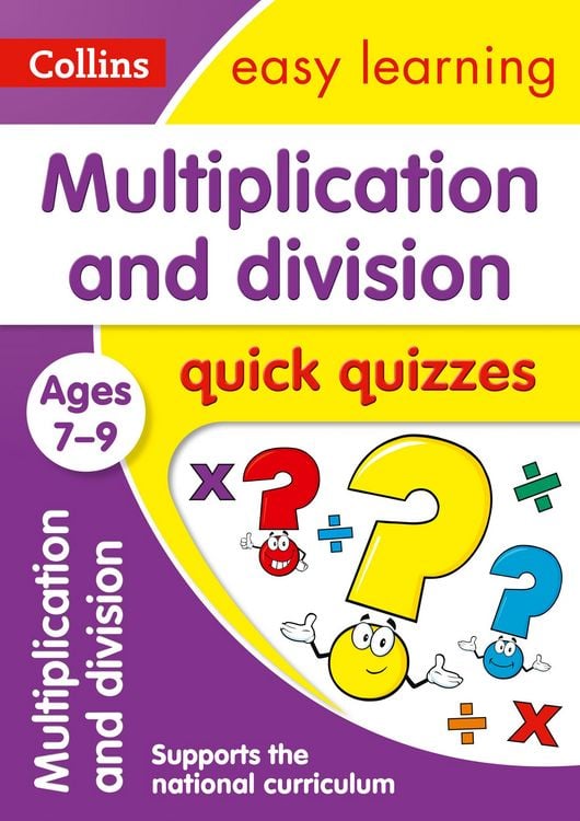 Produktbild: Multiplication & Division Quick Quizzes Ages 7-9