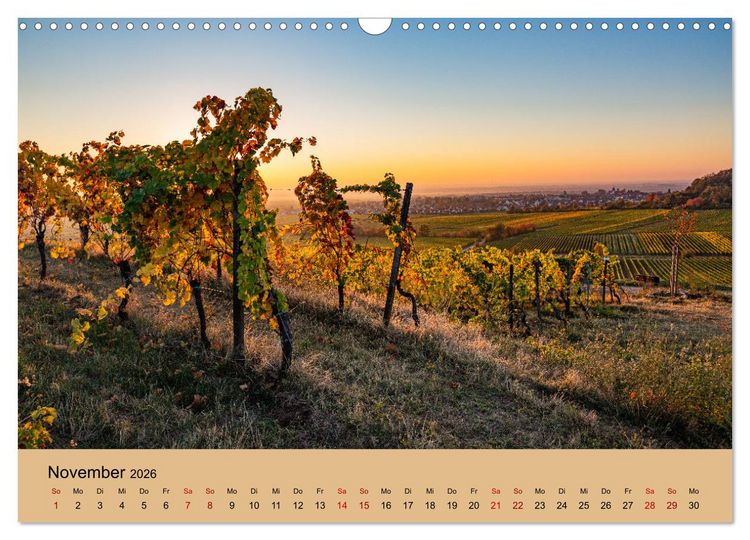 Produktbild: Bad D&uuml;rkheimer Ansichten (Wandkalender 2026 DIN A3 quer), CALVENDO Monatskalender