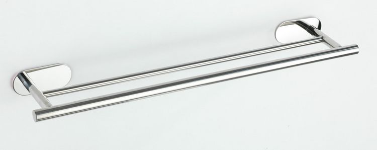 Produktbild: Turbo-Loc&reg; Badetuchstange Mod. Orea Duo Shine, 60 cm, Befestigen ohne bohren