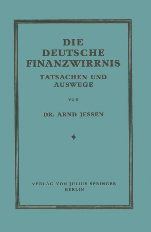 Produktbild: Die Deutsche Finanzwirrnis