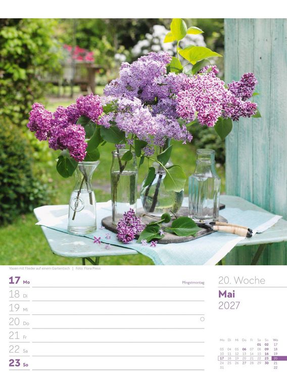 Produktbild: Gartengl&uuml;ck Wochenplaner Kalender 2027