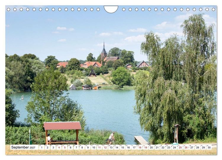 Produktbild: Radland Deutschland - Mecklenburgische Seenplatte (Wandkalender 2027 DIN A4 quer), CALVENDO Monatskalender