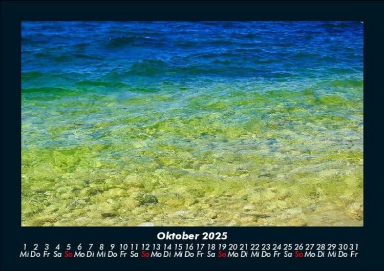 Produktbild: Sehnsucht nach Meer 2025 Fotokalender DIN A5