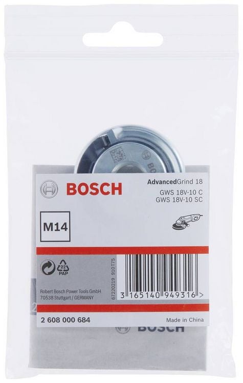 Produktbild: Schnellspannmutter M14 Bosch Accessories 2608000684