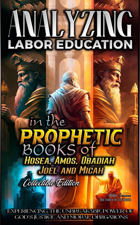 Produktbild: Analyzing Labor Education in the Prophetic Books of Hosea, Amos, Obadiah, Joel and Micah (The Education of Labor in the Bible, #19)