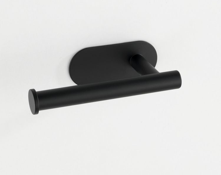Produktbild: Turbo-Loc&reg; Toilettenpapierhalter Mod. Orea Black Matt, Befestigen ohne Bohren