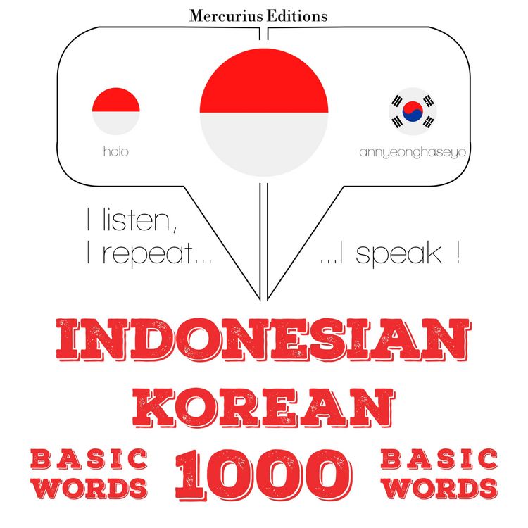 Produktbild: 1000 essential words in Korean