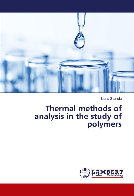 Produktbild: Thermal methods of analysis in the study of polymers