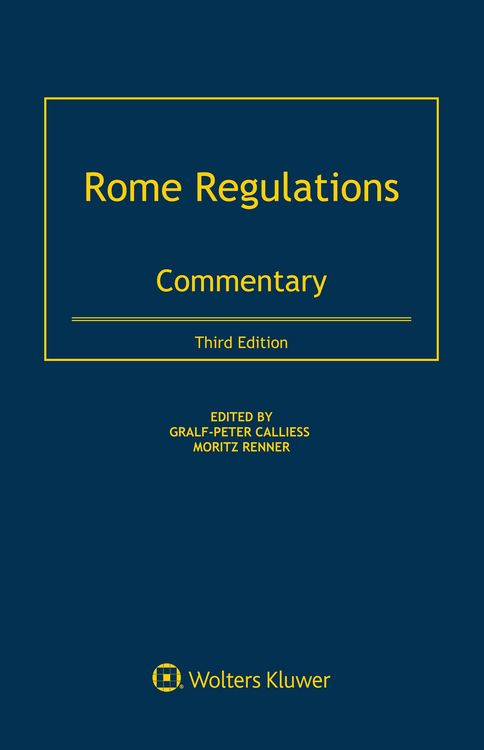 Produktbild: Rome Regulations