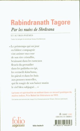 Produktbild: Par les nu&eacute;es de Shr&acirc;vana : et autres po&egrave;mes