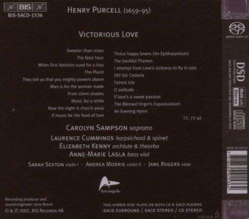 Produktbild: Victorious Love.Lieder
