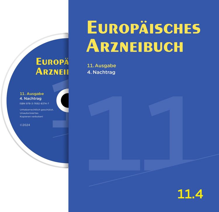 Produktbild: Europ&auml;isches Arzneibuch Digital, 11. Ausgabe, 4. Nachtrag