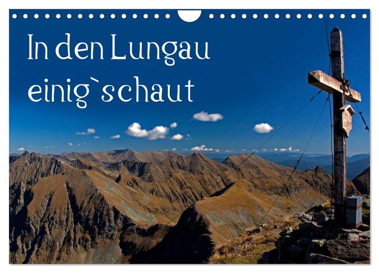 Produktbild: In den Lungau einig`schaut (Wandkalender 2026 DIN A4 quer), CALVENDO Monatskalender