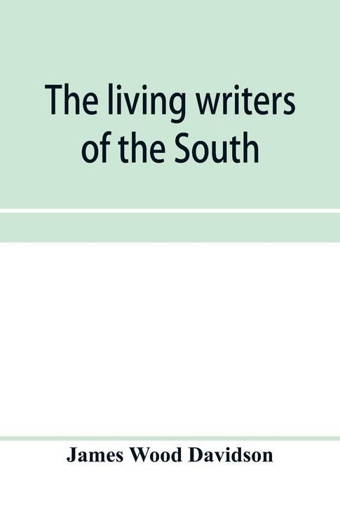 Produktbild: The living writers of the South
