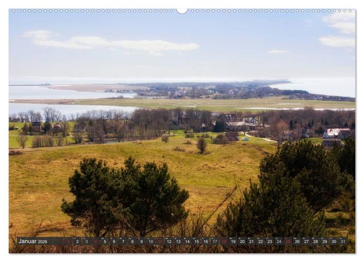 Produktbild: Insel Hiddensee (hochwertiger Premium Wandkalender 2026 DIN A2 quer), Kunstdruck in Hochglanz