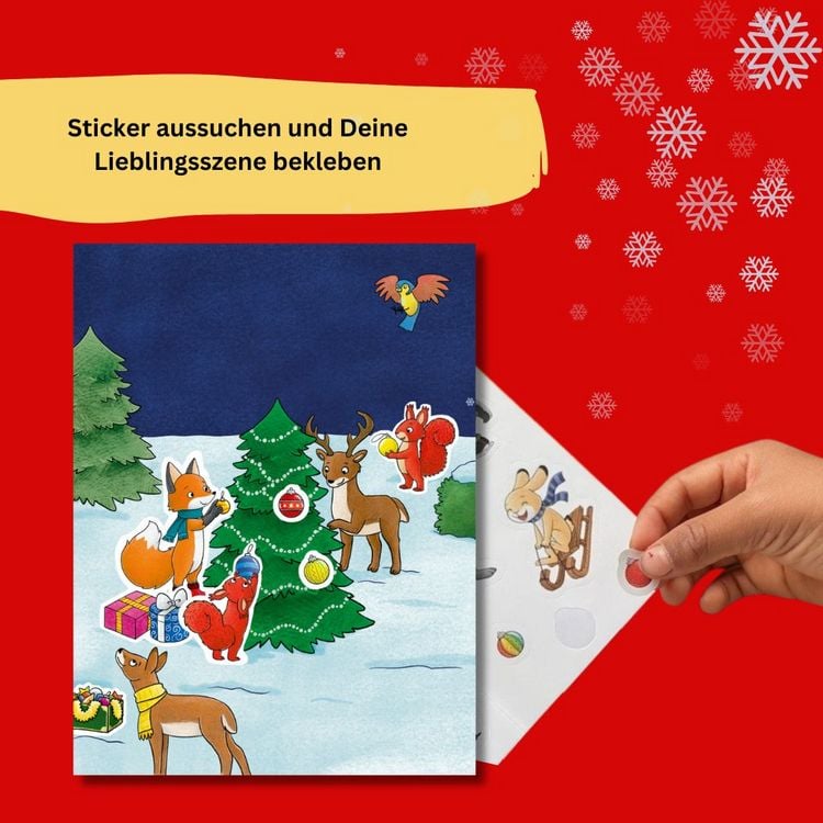 Produktbild: Mein Stickerspa&szlig;-Adventskalender