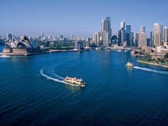 Produktbild: CALVENDO Puzzle Skyline mit Opera House, Sydney, New South Wales, Australien | 1000 Teile Lege-Gr&ouml;&szlig;e 64x48cm Foto-Puzzle f&uuml;r gl&uuml;ckliche Stunden