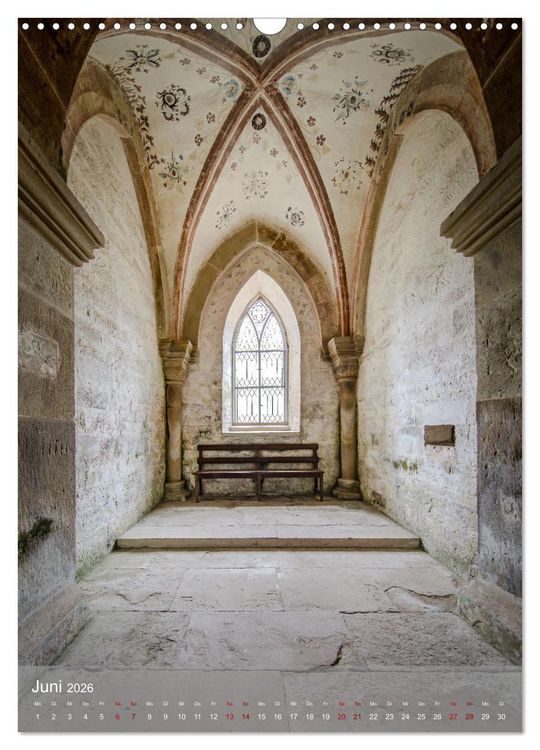 Produktbild: Kloster Maulbronn - Alte Mauern (Wandkalender 2026 DIN A3 hoch), CALVENDO Monatskalender