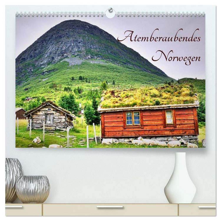 Produktbild: Atemberaubendes Norwegen (hochwertiger Premium Wandkalender 2026 DIN A2 quer), Kunstdruck in Hochglanz