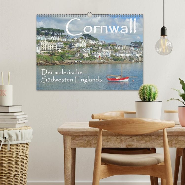 Produktbild: Cornwall. Der malerische S&uuml;dwesten Englands (Wandkalender 2026 DIN A3 quer), CALVENDO Monatskalender