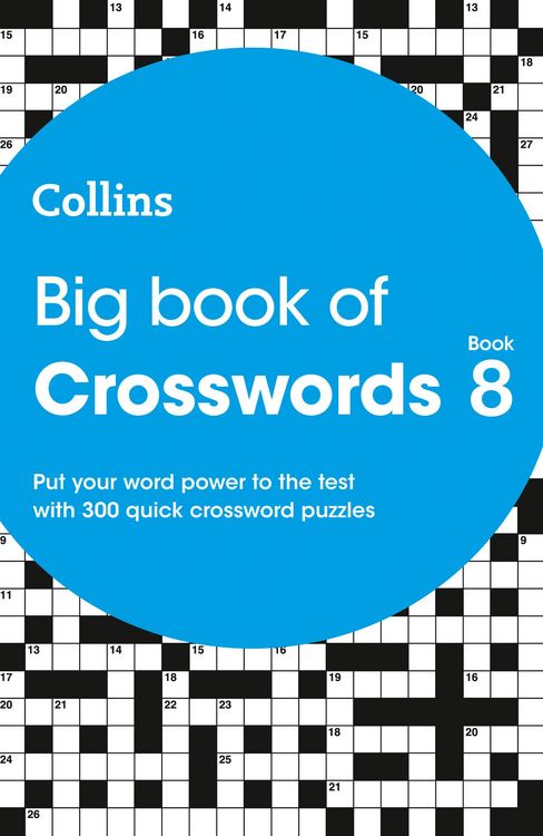 Produktbild: BIG BOOK CROSSWORDS 8 PB