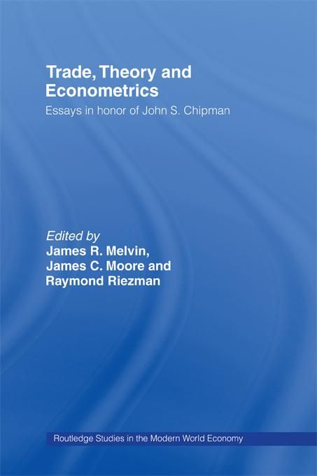 Produktbild: Trade, Theory and Econometrics