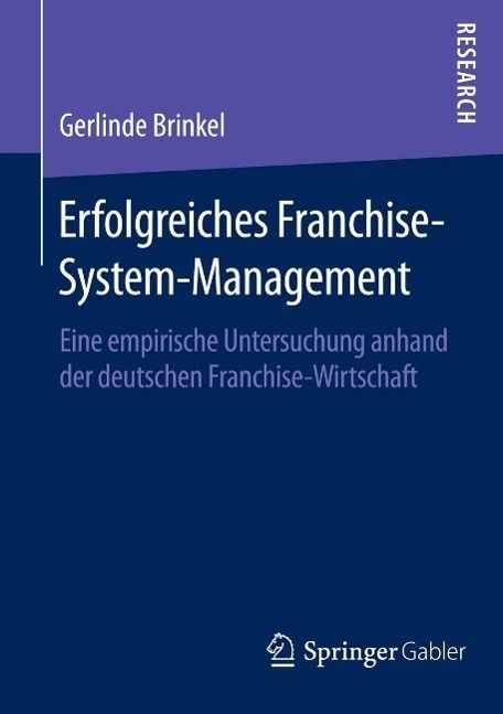 Produktbild: Erfolgreiches Franchise-System-Management